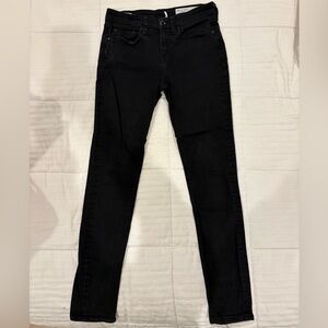 Rag & Bone Classic Black Skinny Jeans